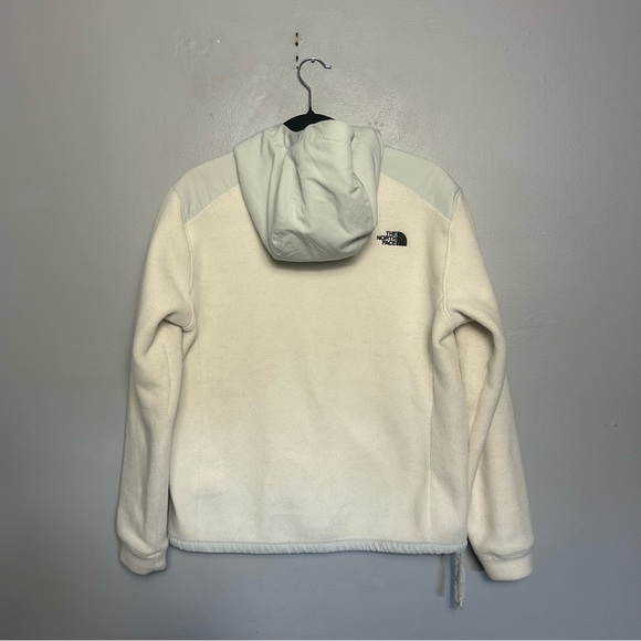 The North Face Alpine Polartec 200 White Fleece Jacket Size Medium White - Picture 2 of 3